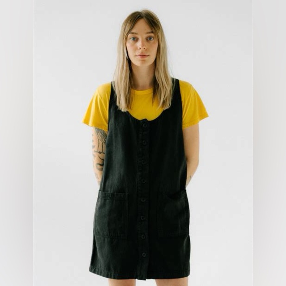 Jungmaven Black Romper Dress - S